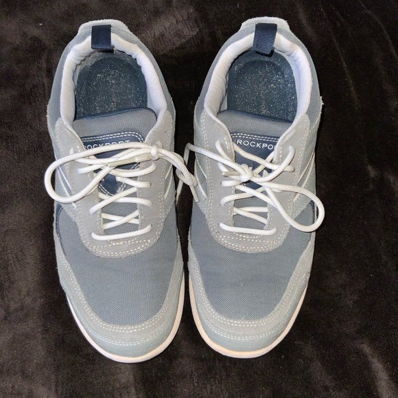 Rockport Shoes, Gray size 9.5, hardly worn like new condition. - Picture 2 of 5
